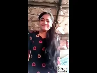 Desi village Indian Girlfreind showing boobs plus pussy be fitting of swain